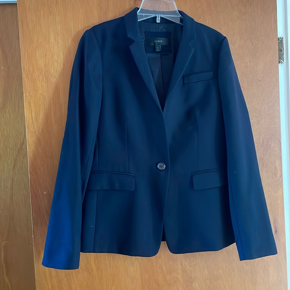 J. Crew Navy Blue Blazer